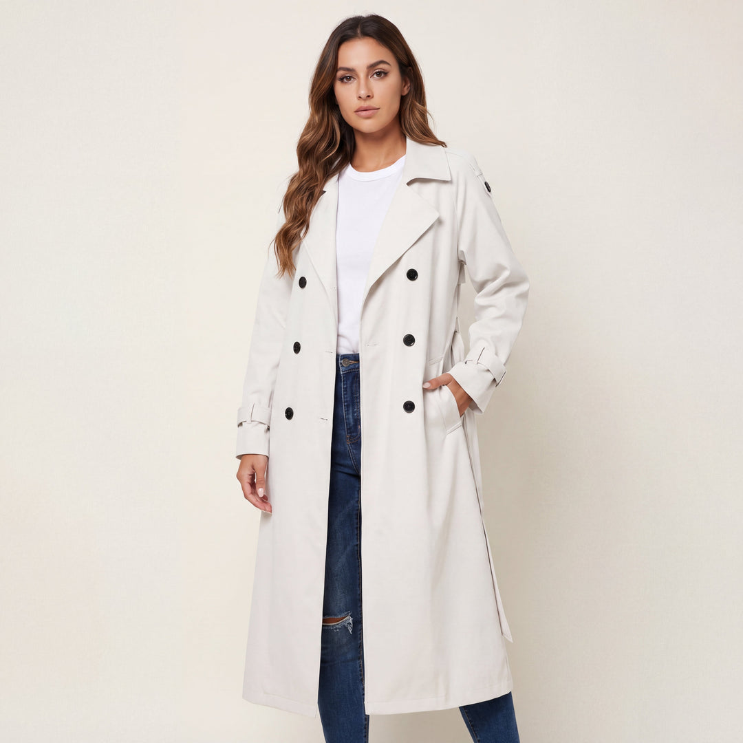 Trench Donna Lungo | Vestibilità Dritta e Comoda 1