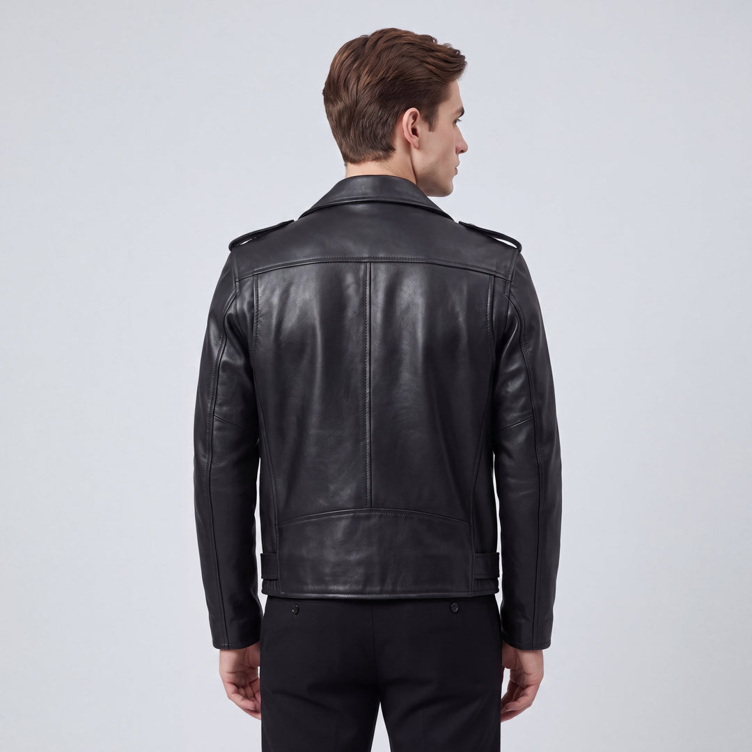 Giacca Uomo | Vestibilità Sartoriale e Stile Biker 2