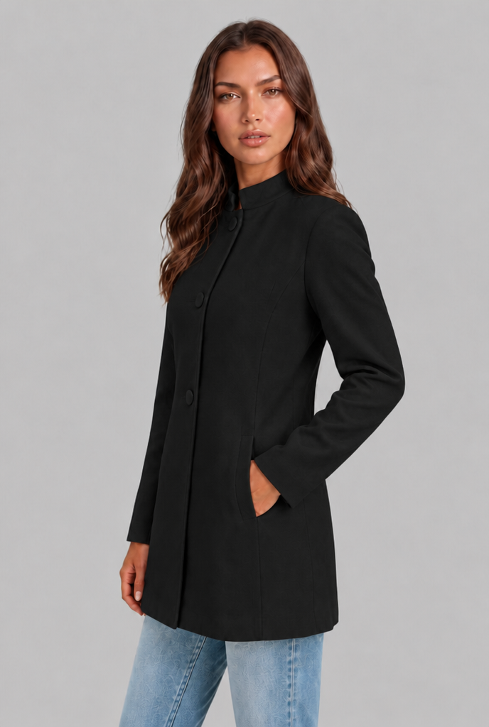 Cappotto Corto Donna | Sartoriale Collo Alto 7