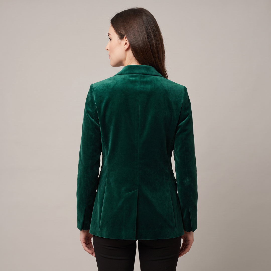Blazer Donna Elegante | Vestibilità Slim con Revers Classico 2