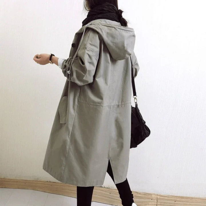 Trench con Cappuccio Donna | Elegante e Impermeabile 6