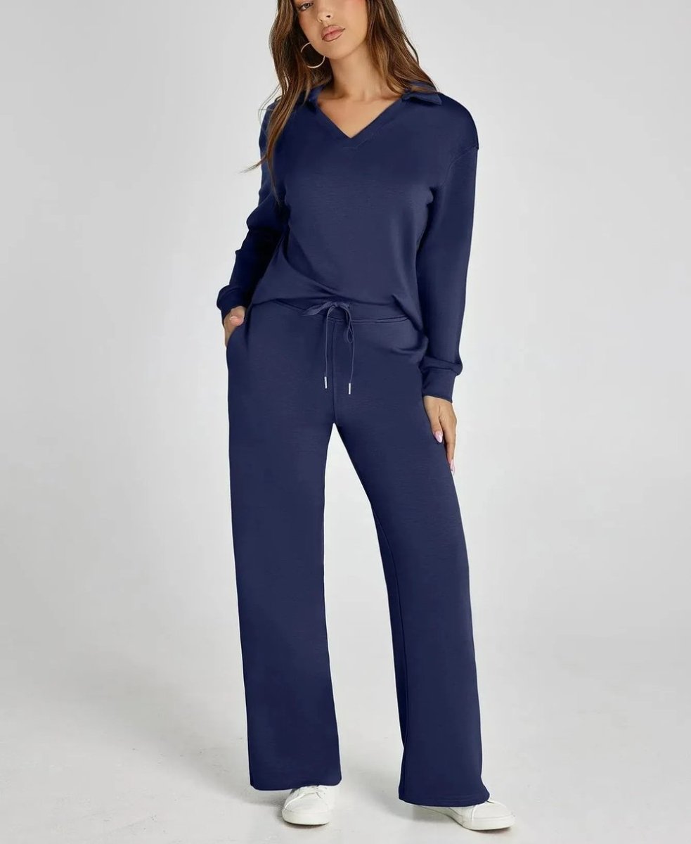 Women's Two-Piece Set | High-Waisted & Stretch Comfort 1