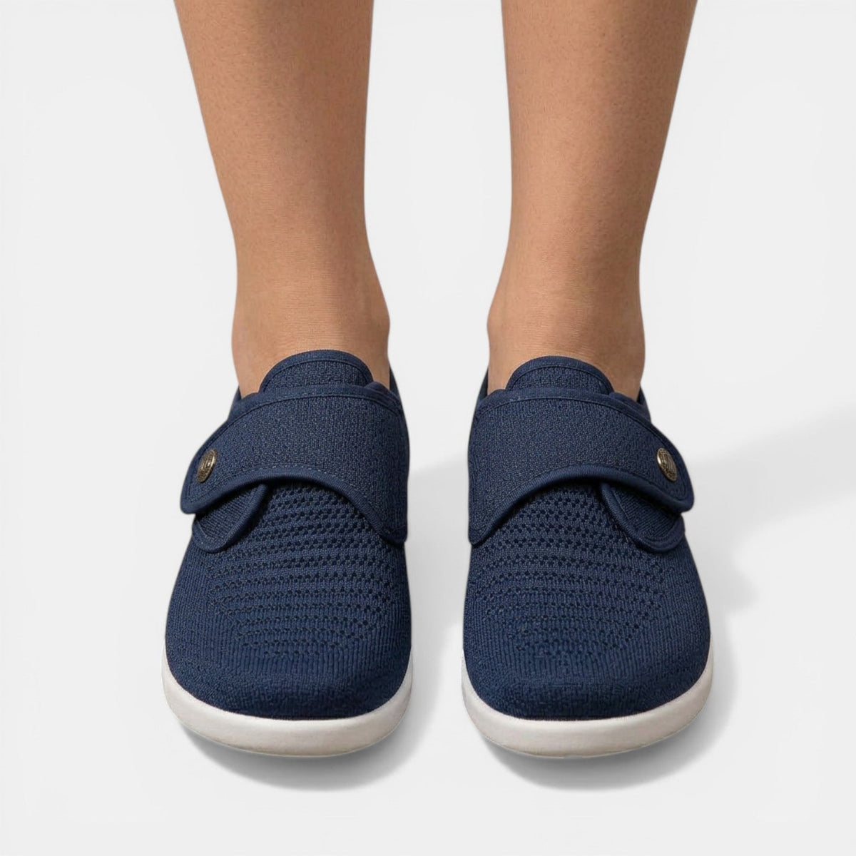 Sneakers Ortopediche Donna | Pianta Larga con Cinturino Regolabile 5