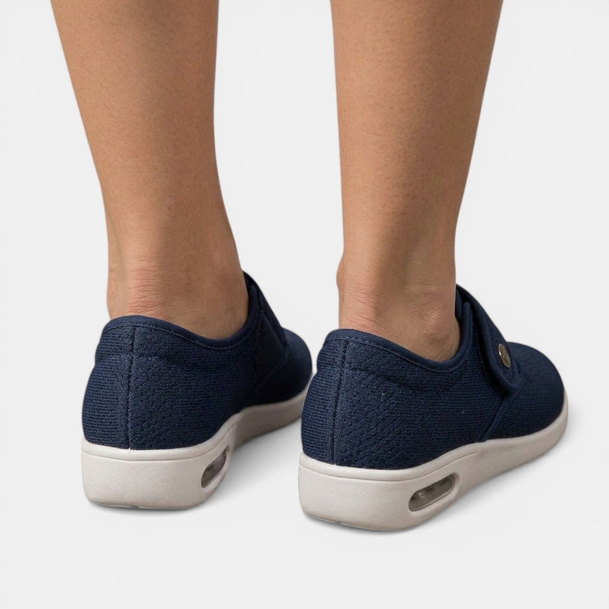 Sneakers Ortopediche Donna | Pianta Larga con Cinturino Regolabile 6