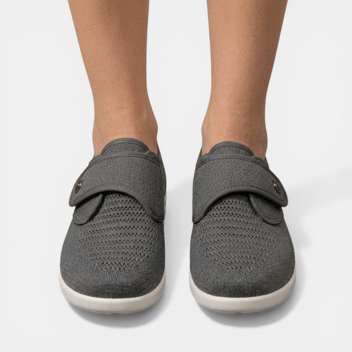 Sneakers Ortopediche Donna | Pianta Larga con Cinturino Regolabile 8